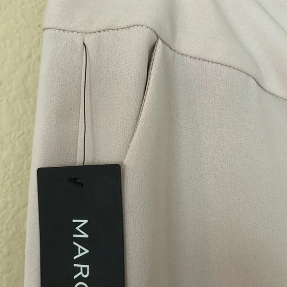 NWT Marciano Pale Pink Blazer and Cropped Pant Set Large 8 - Picture 5 of 14